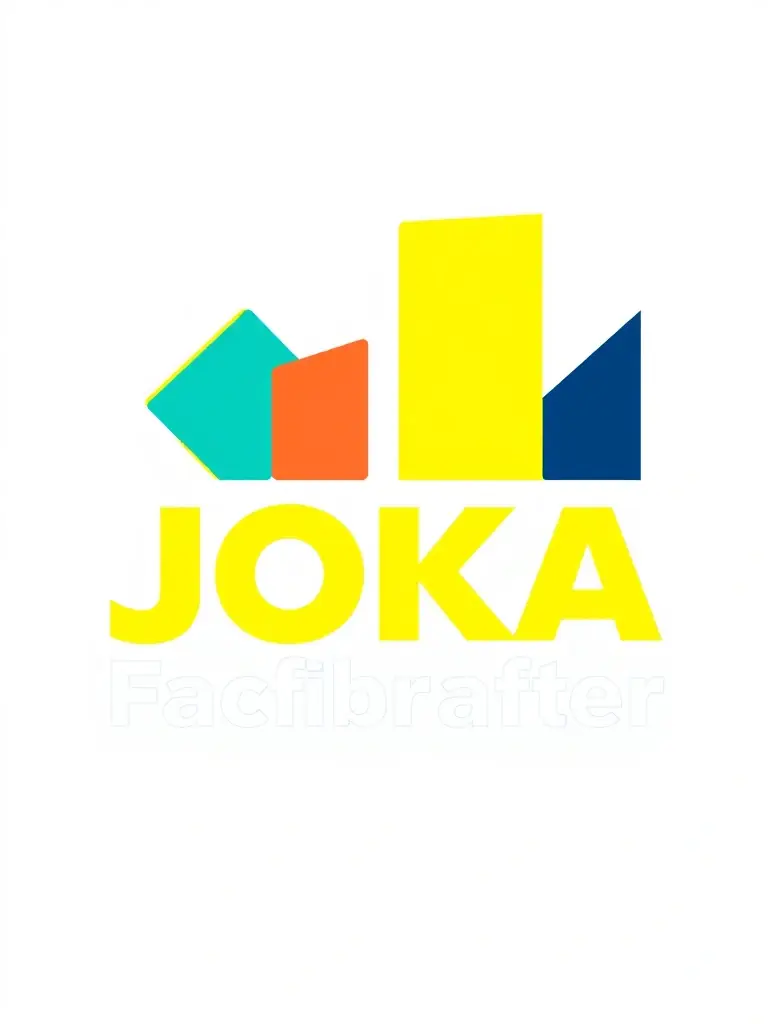 A visually appealing logo design concept for a JOKA Fachberater, highlighting Room2Build's branding expertise.